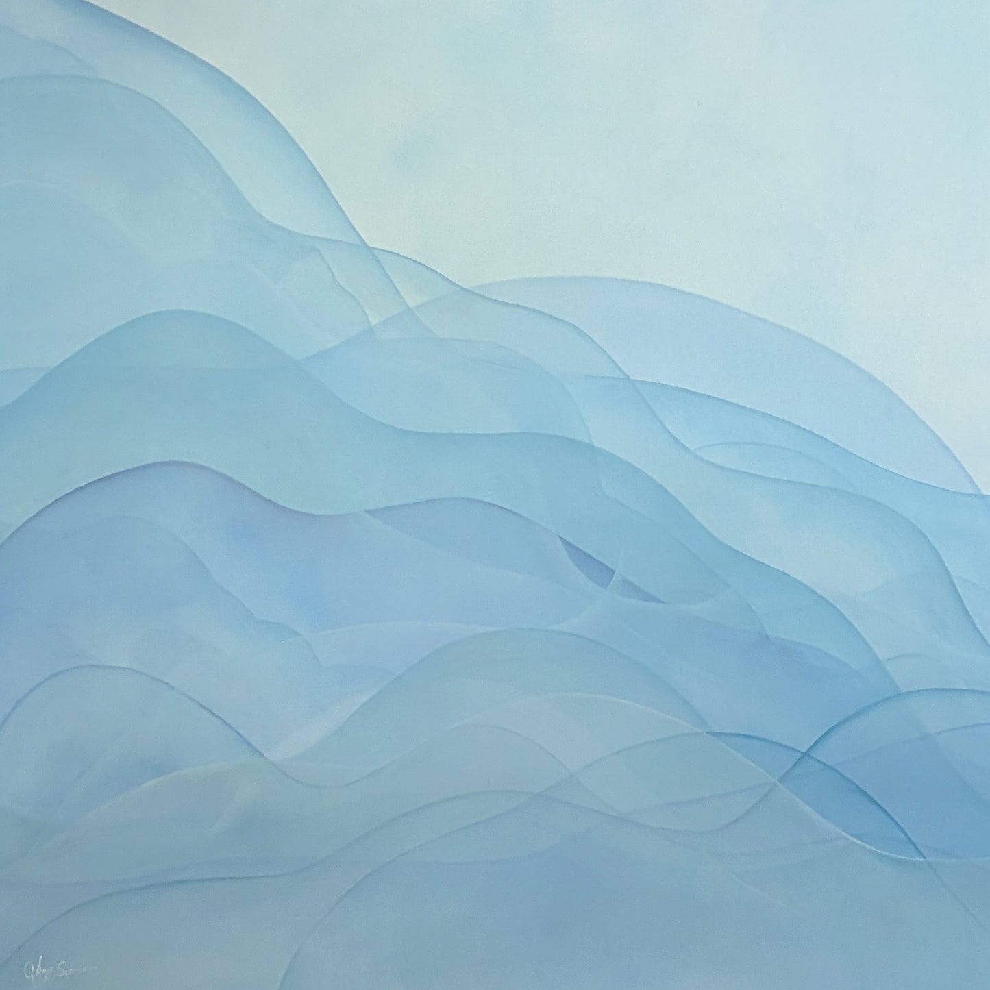 Floating in Tranquility - Gabriela Azar Schreiner art