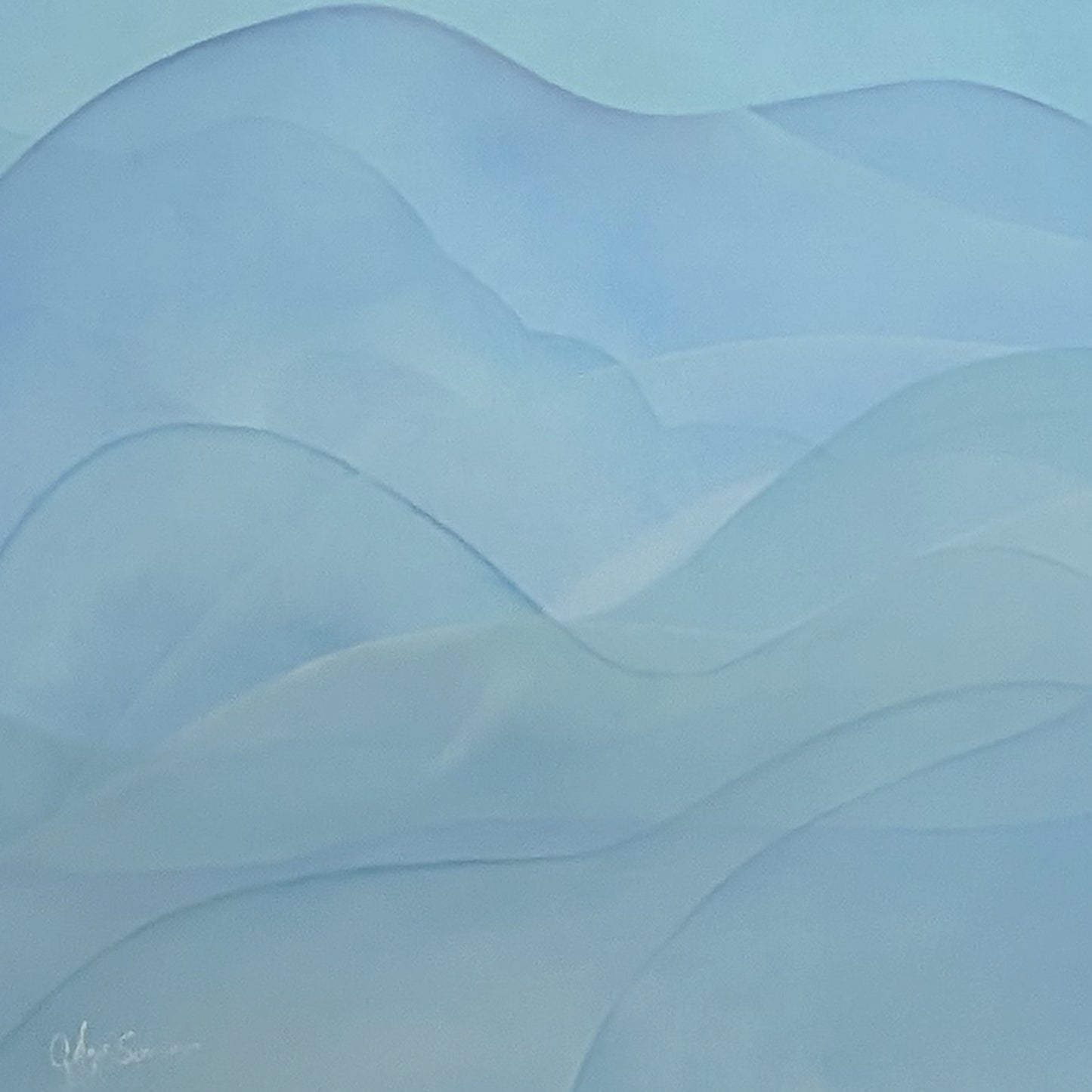 Floating in Tranquility - Gabriela Azar Schreiner art