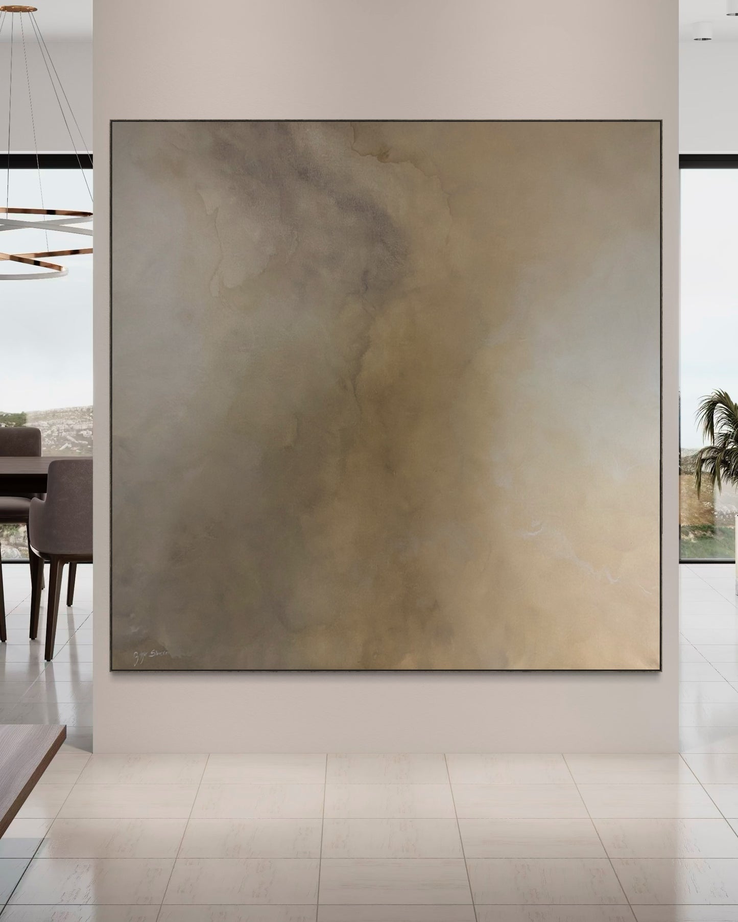 Flowing with the Breath - Gabriela Azar Schreiner art