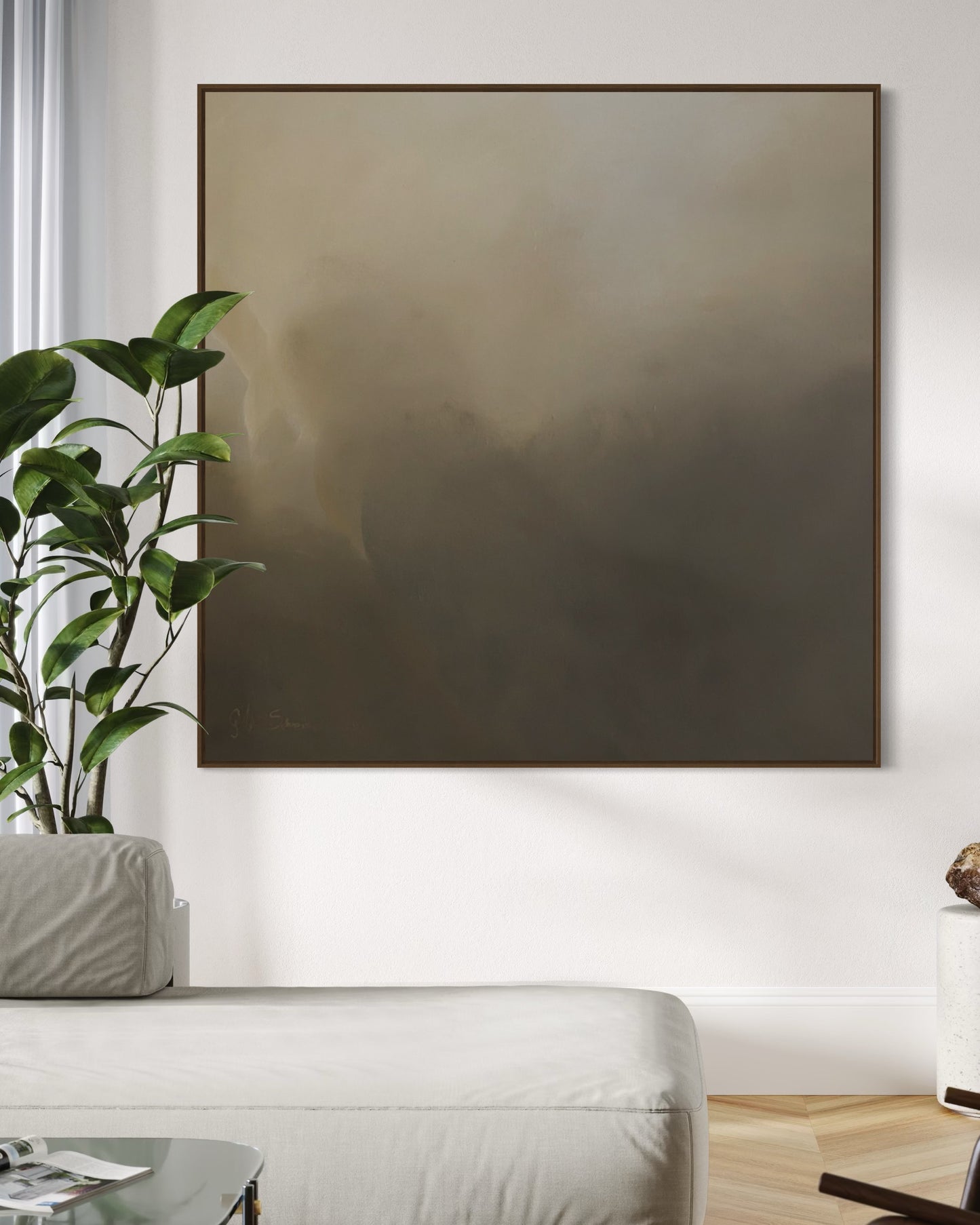 Sepia Murmur - Gabriela Azar Schreiner art