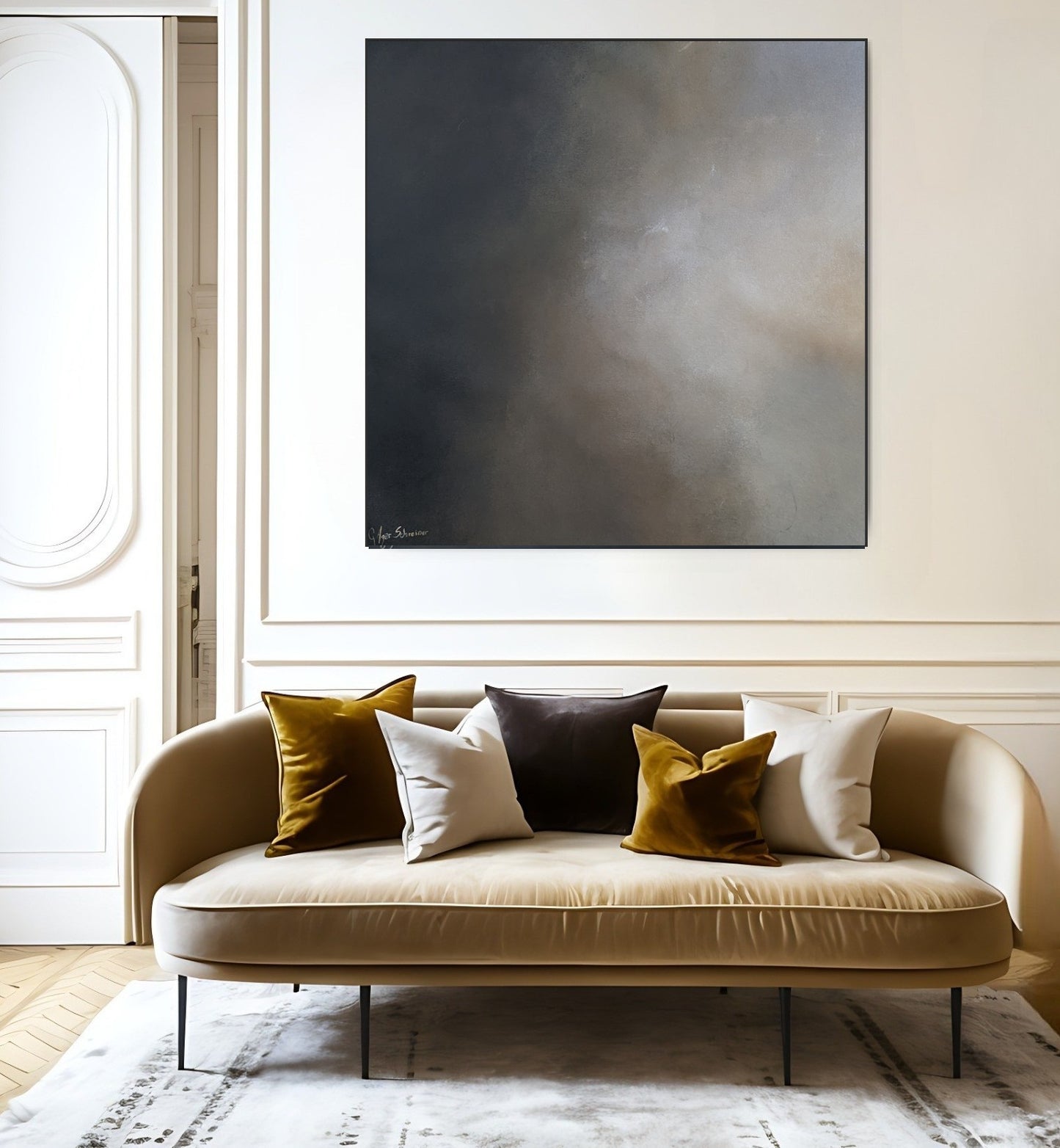 Midnight sky - Gabriela Azar Schreiner art