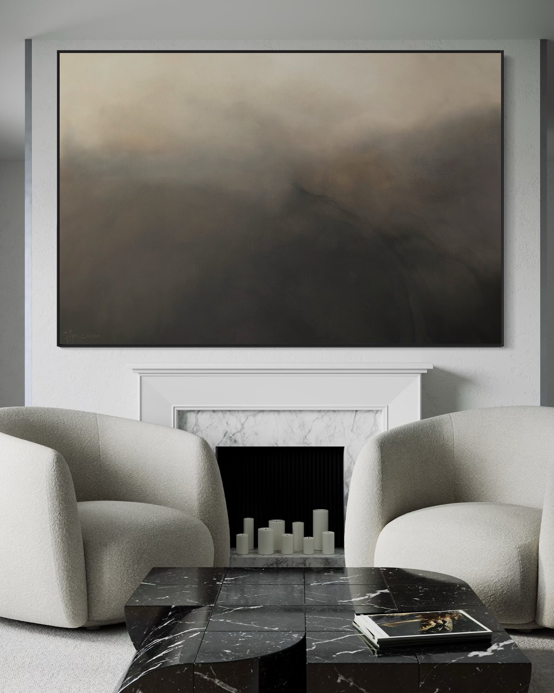 A Breath Away - Gabriela Azar Schreiner art