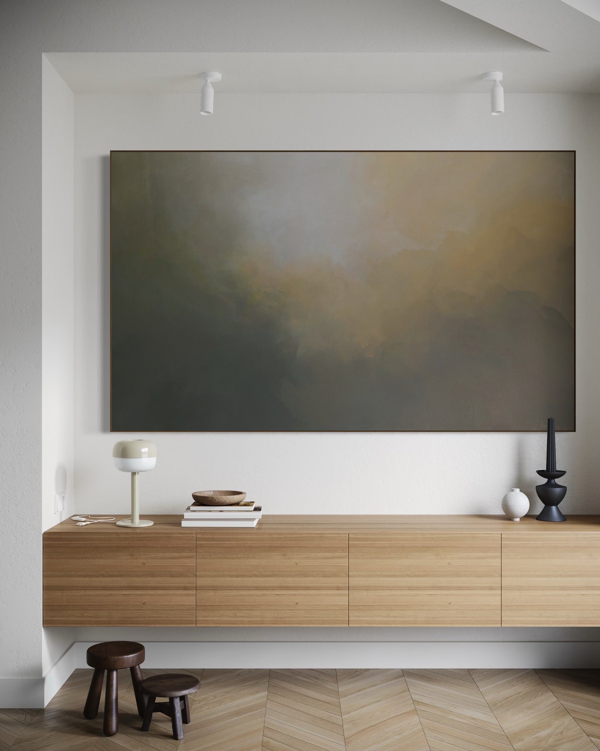 The Forest Wakes - Gabriela Azar Schreiner art