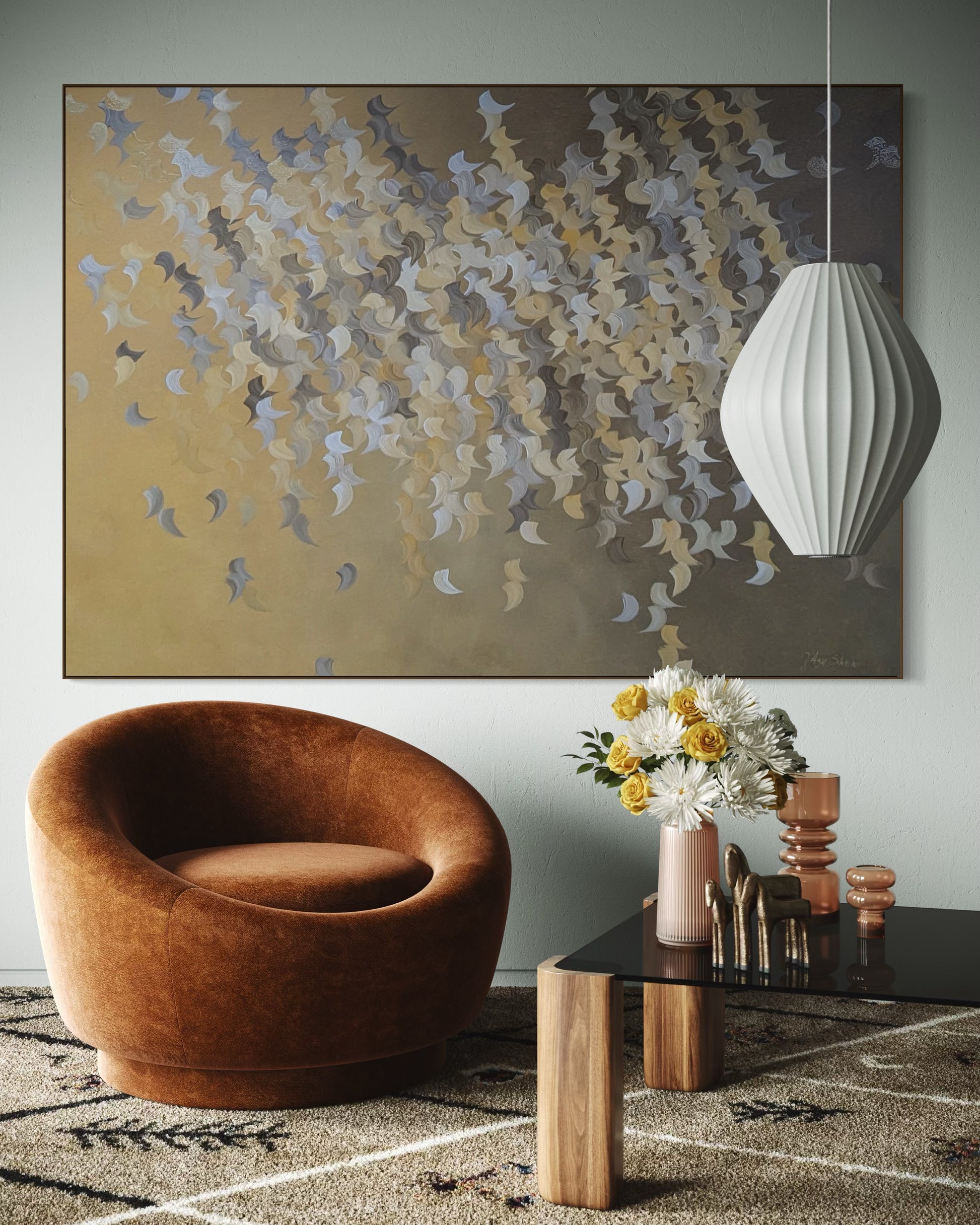 Calm Cascade - Gabriela Azar Schreiner art