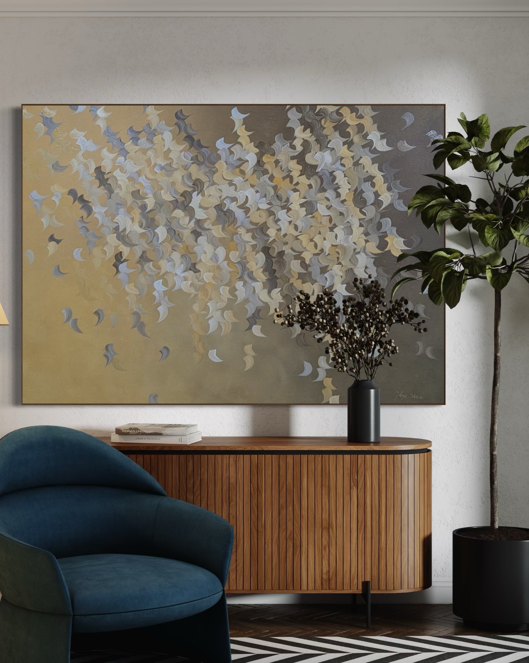 Calm Cascade - Gabriela Azar Schreiner art