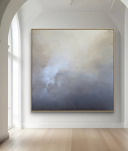 Domus (oak frame) - Gabriela Azar Schreiner art