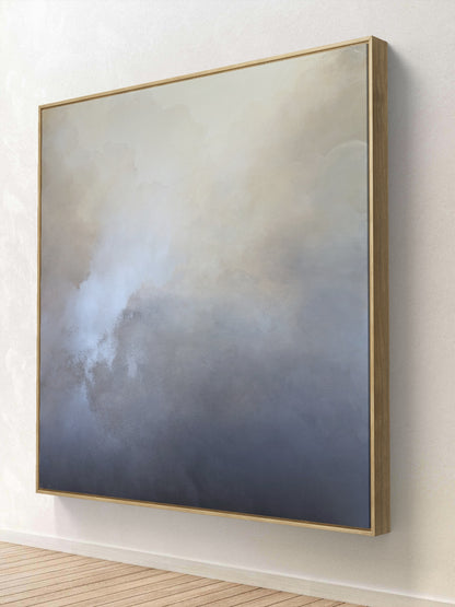 Domus (oak frame) - Gabriela Azar Schreiner art