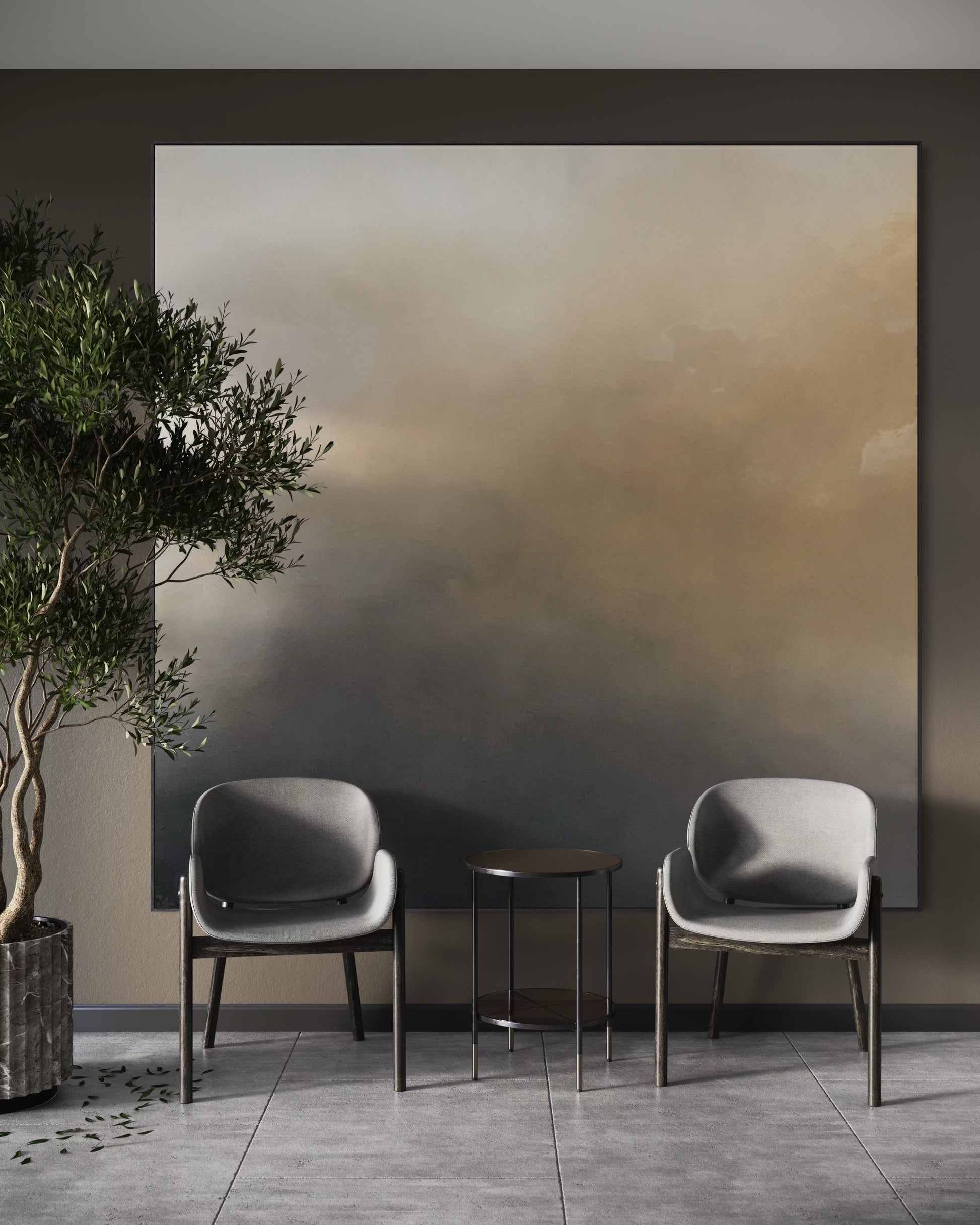 Evening's Quietude - Gabriela Azar Schreiner art