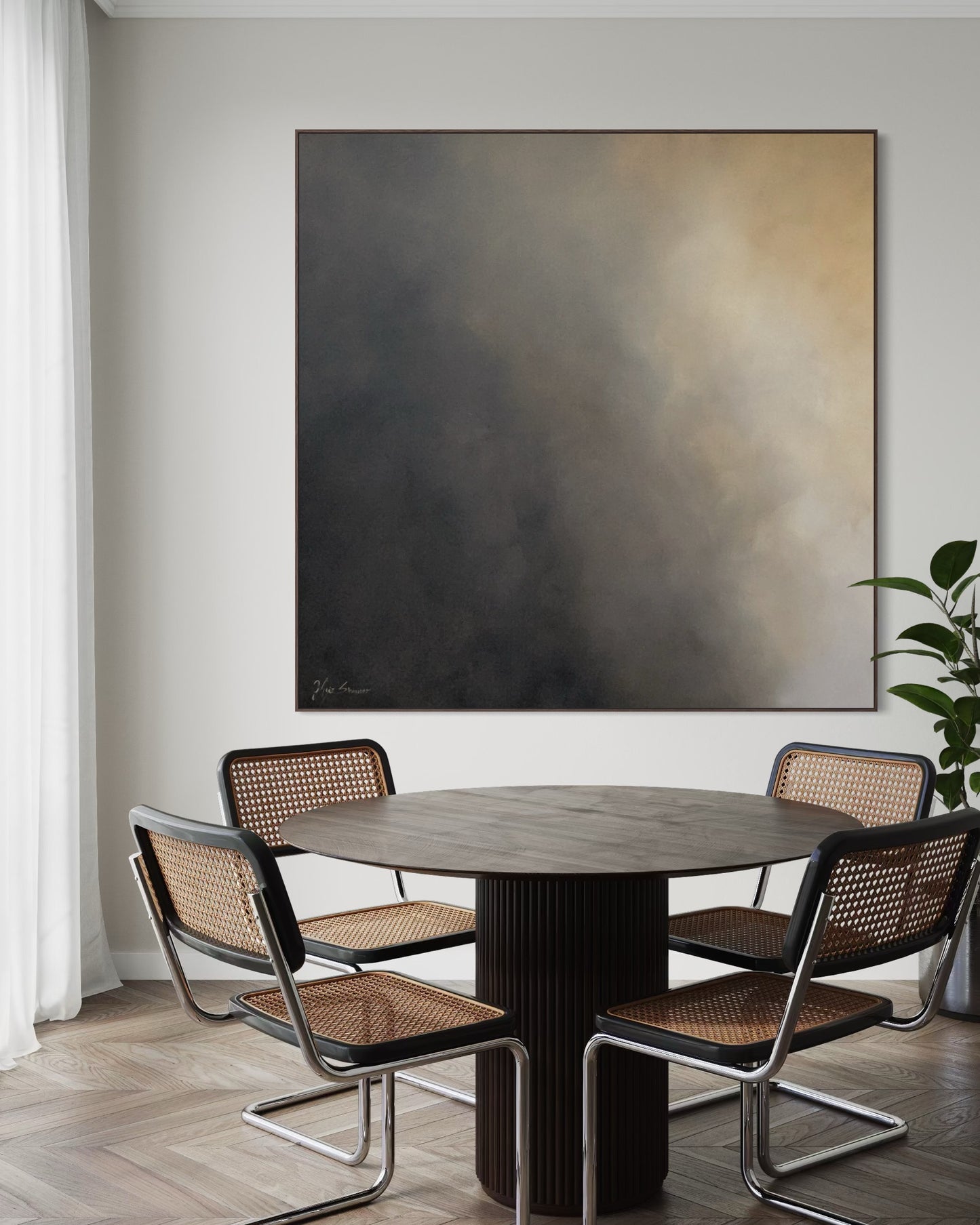 Evening's Radiant Calm