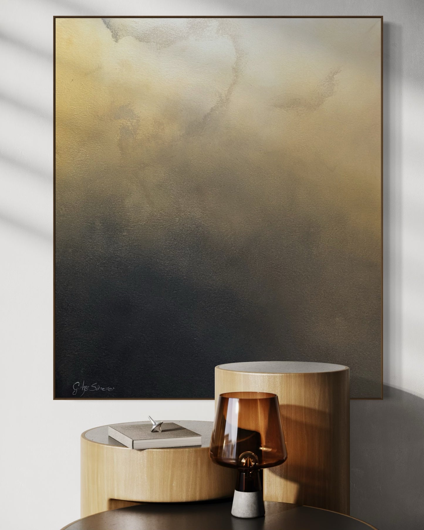 Fading into Calm - Gabriela Azar Schreiner art