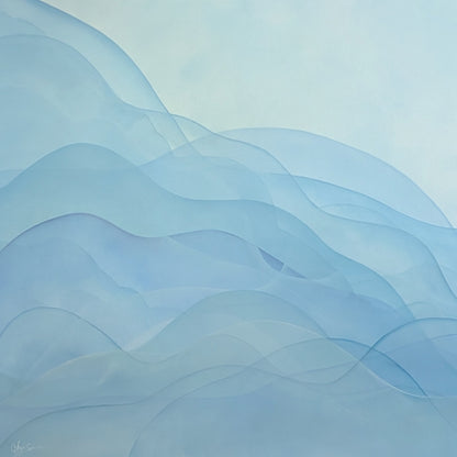 Floating in Tranquility - Gabriela Azar Schreiner art