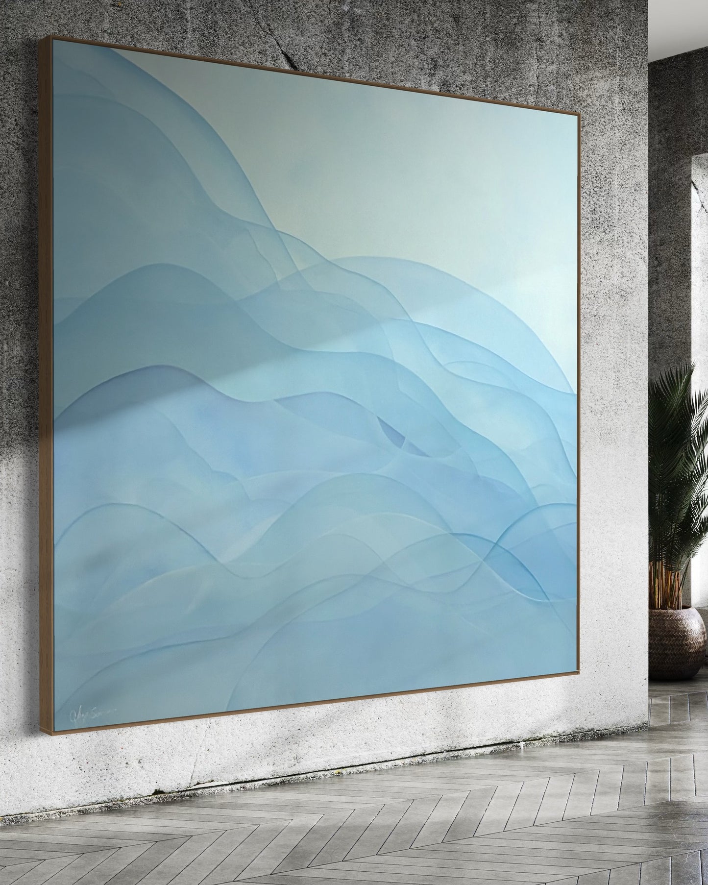 Floating in Tranquility - Gabriela Azar Schreiner art