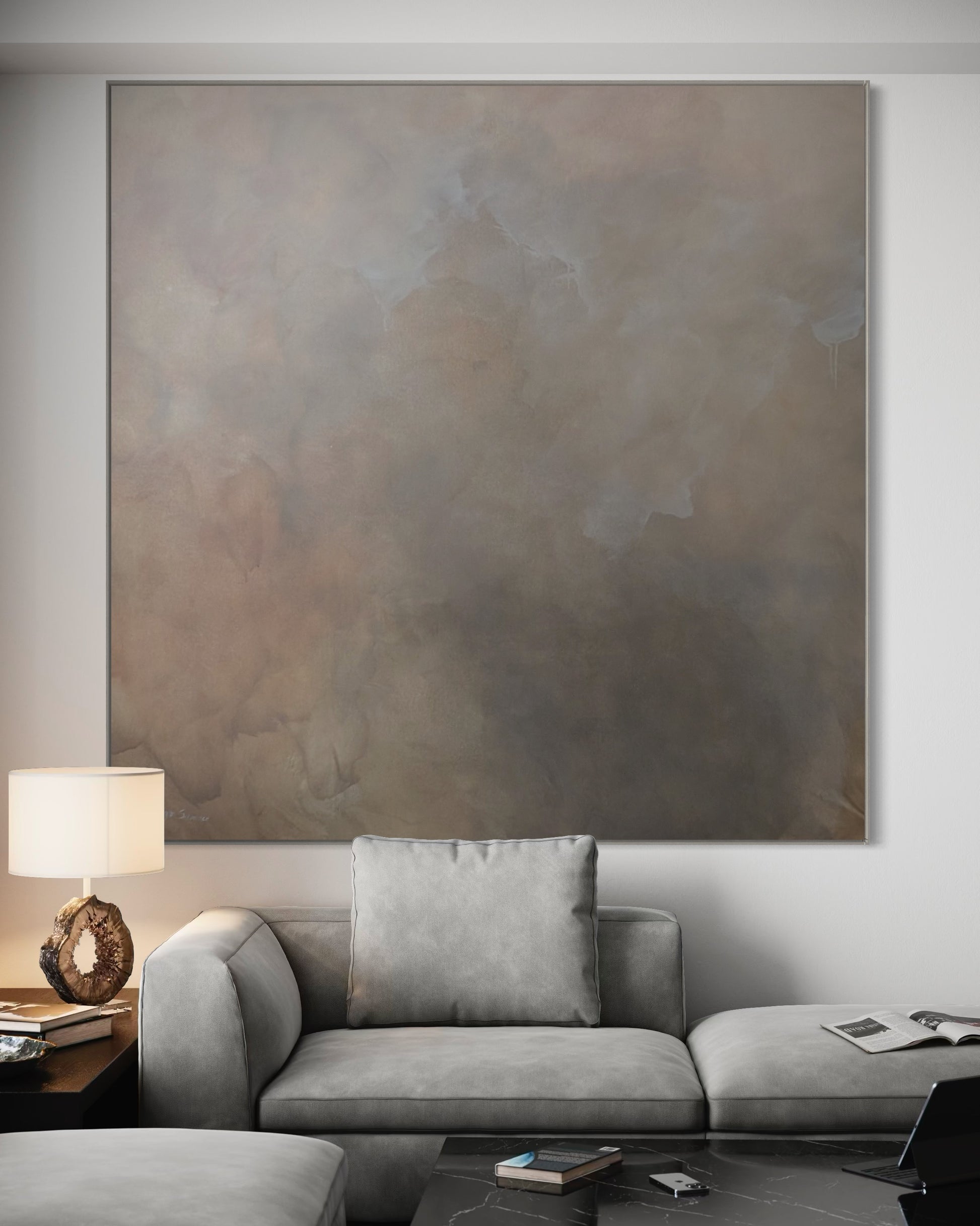 Sandstone mist - Gabriela Azar Schreiner art