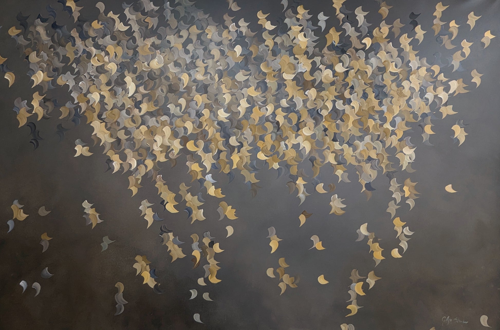 Glowing forest - Gabriela Azar Schreiner art