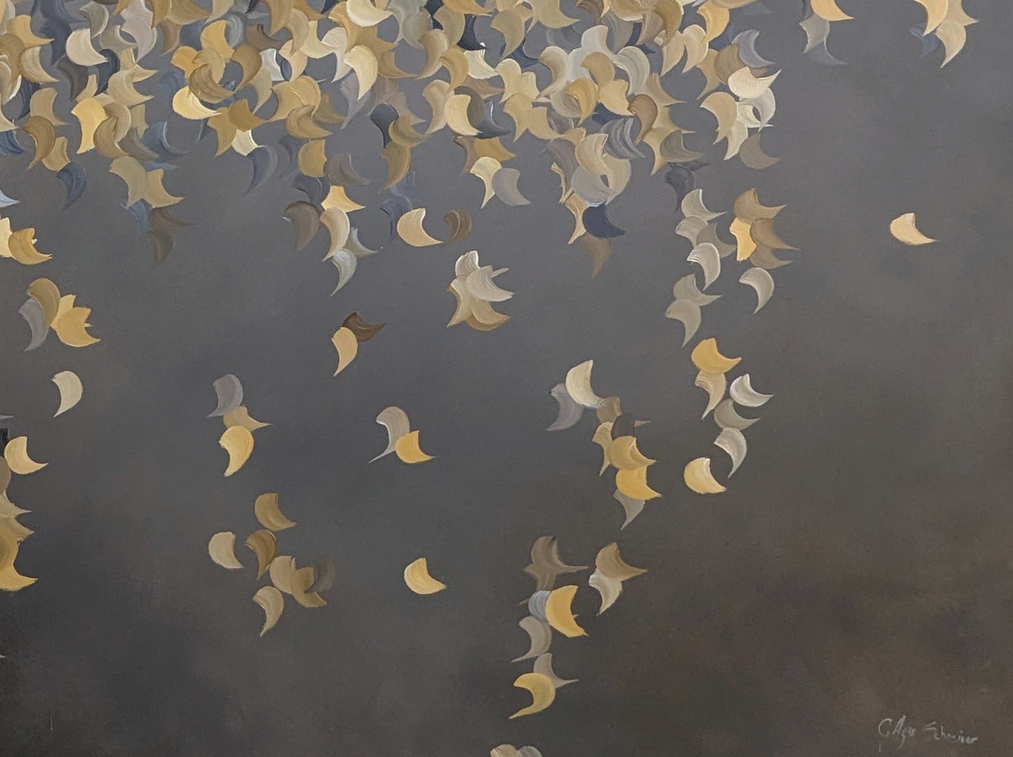 Glowing forest - Gabriela Azar Schreiner art