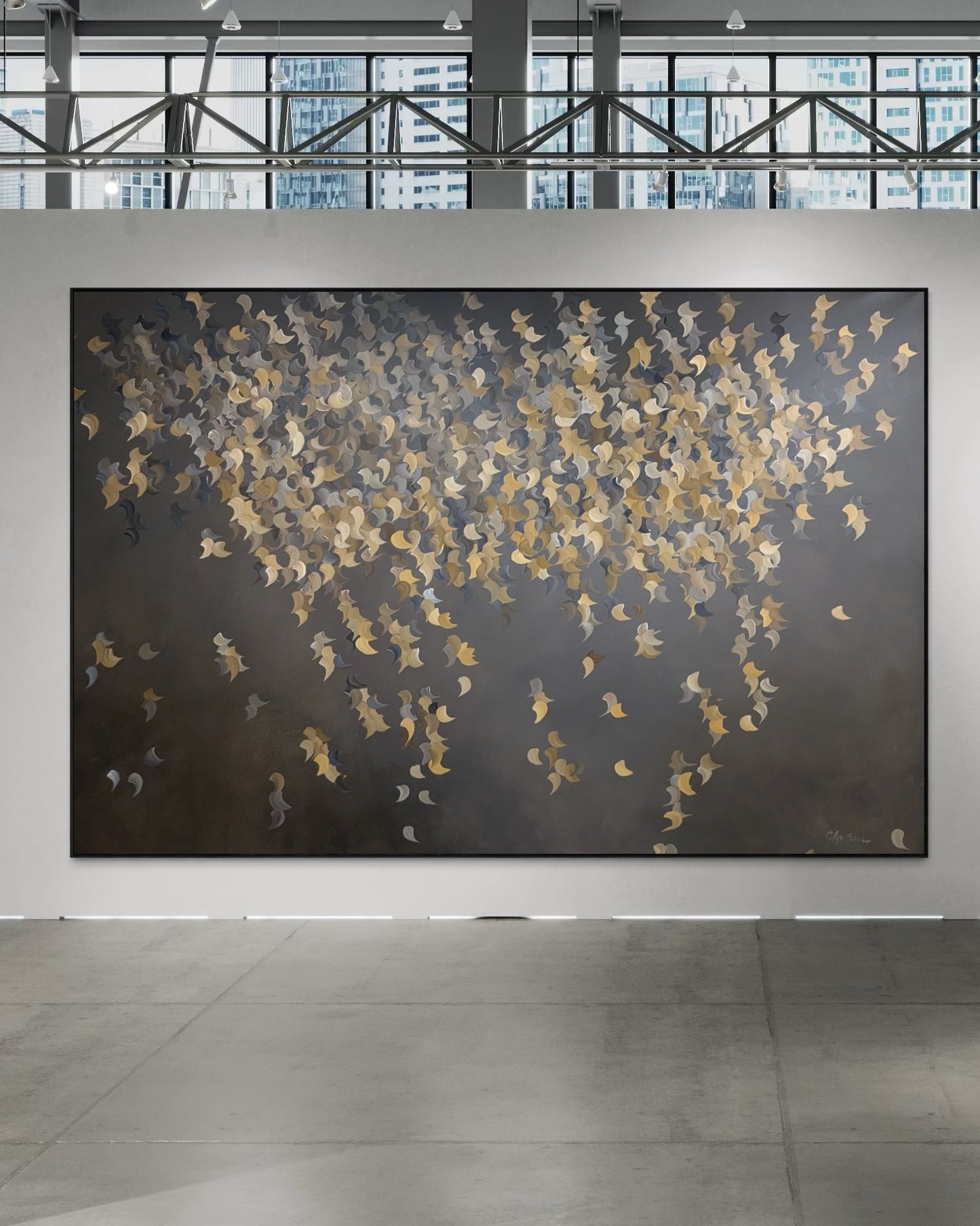 Glowing forest - Gabriela Azar Schreiner art