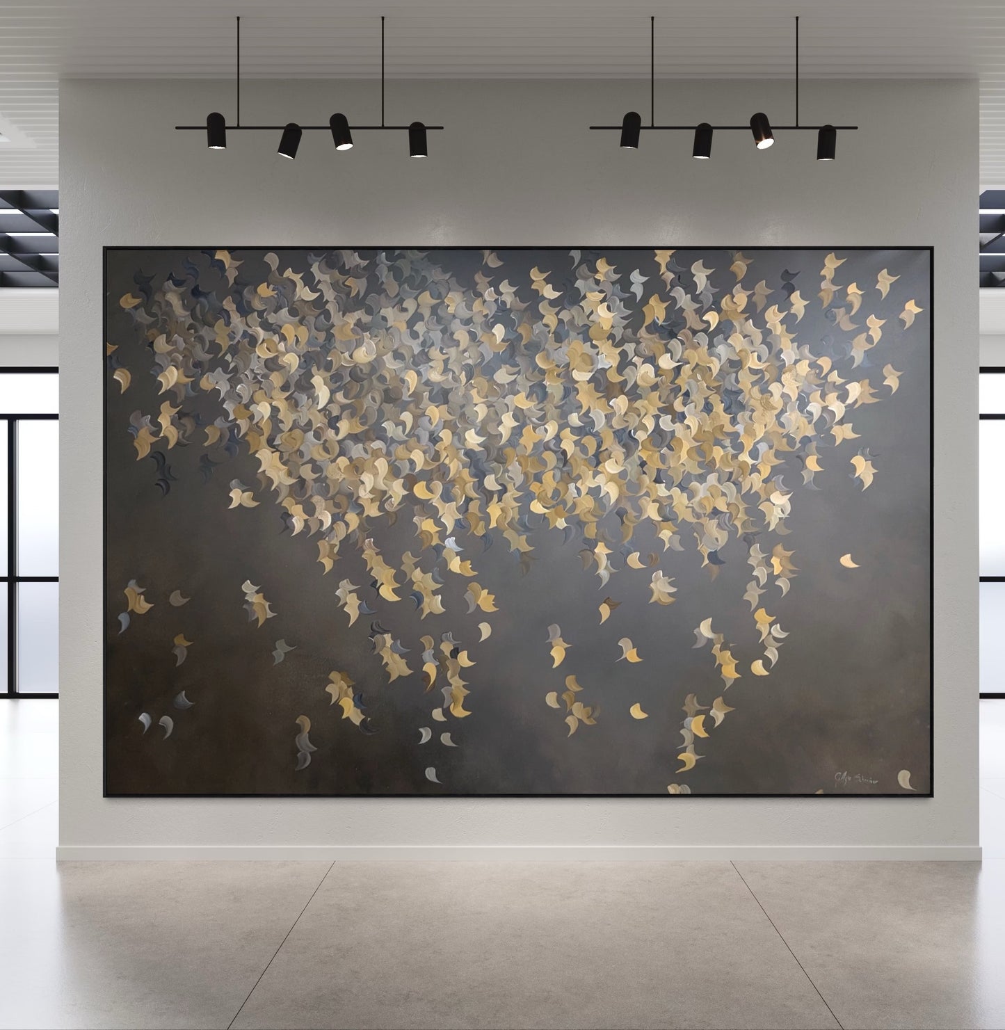 Glowing forest - Gabriela Azar Schreiner art