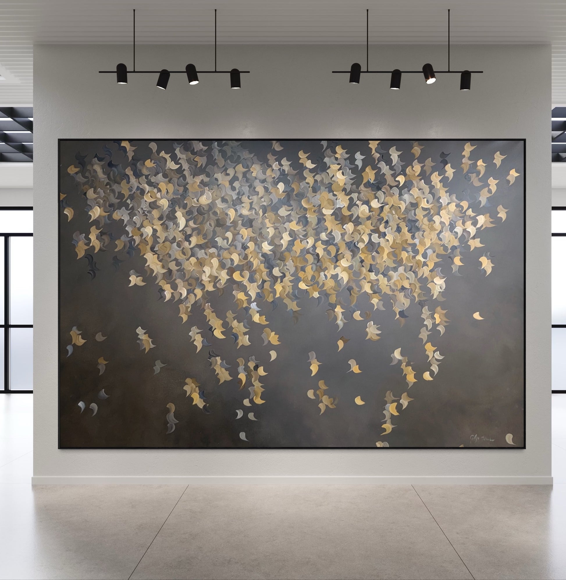 Glowing forest - Gabriela Azar Schreiner art