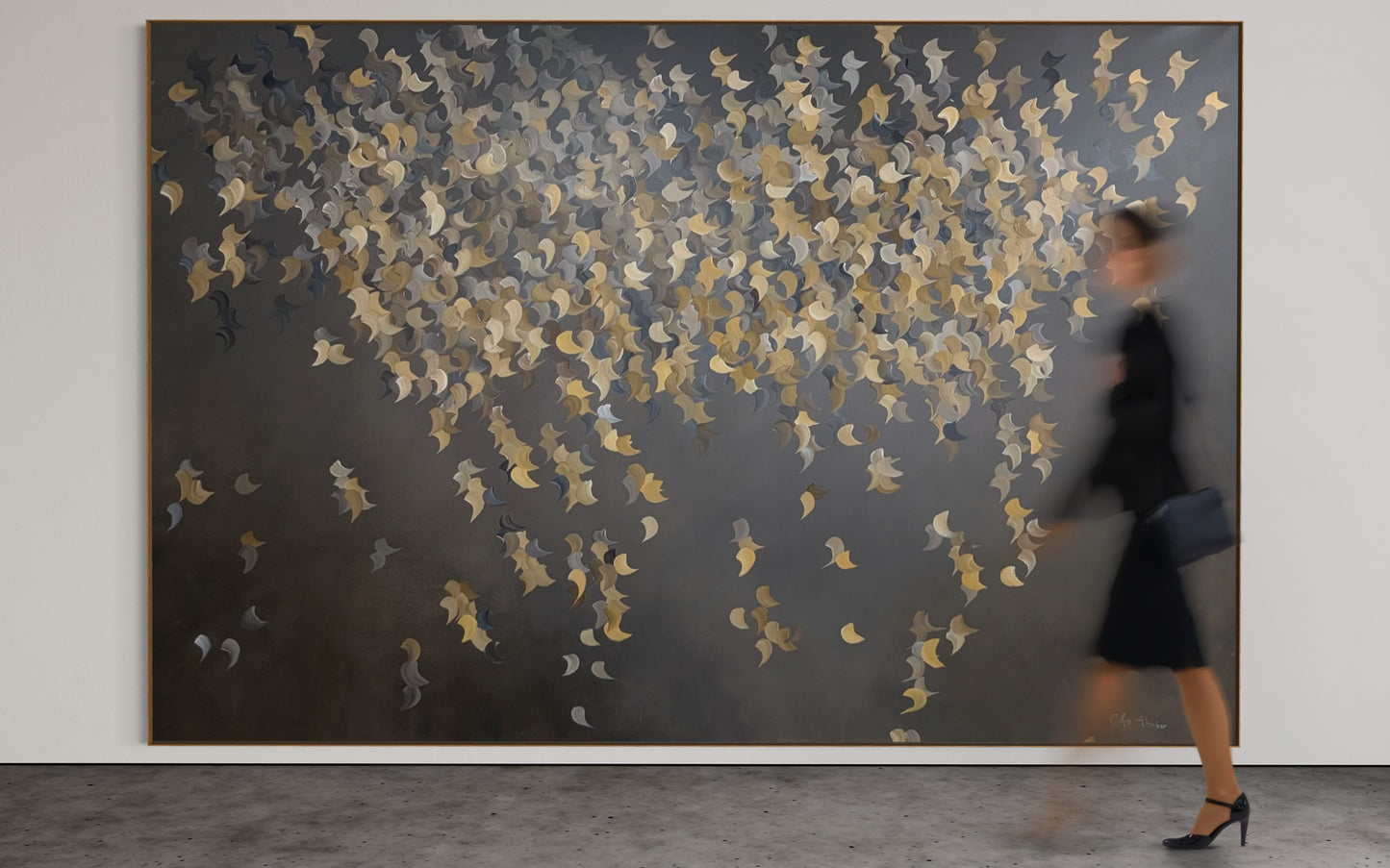 Glowing forest - Gabriela Azar Schreiner art