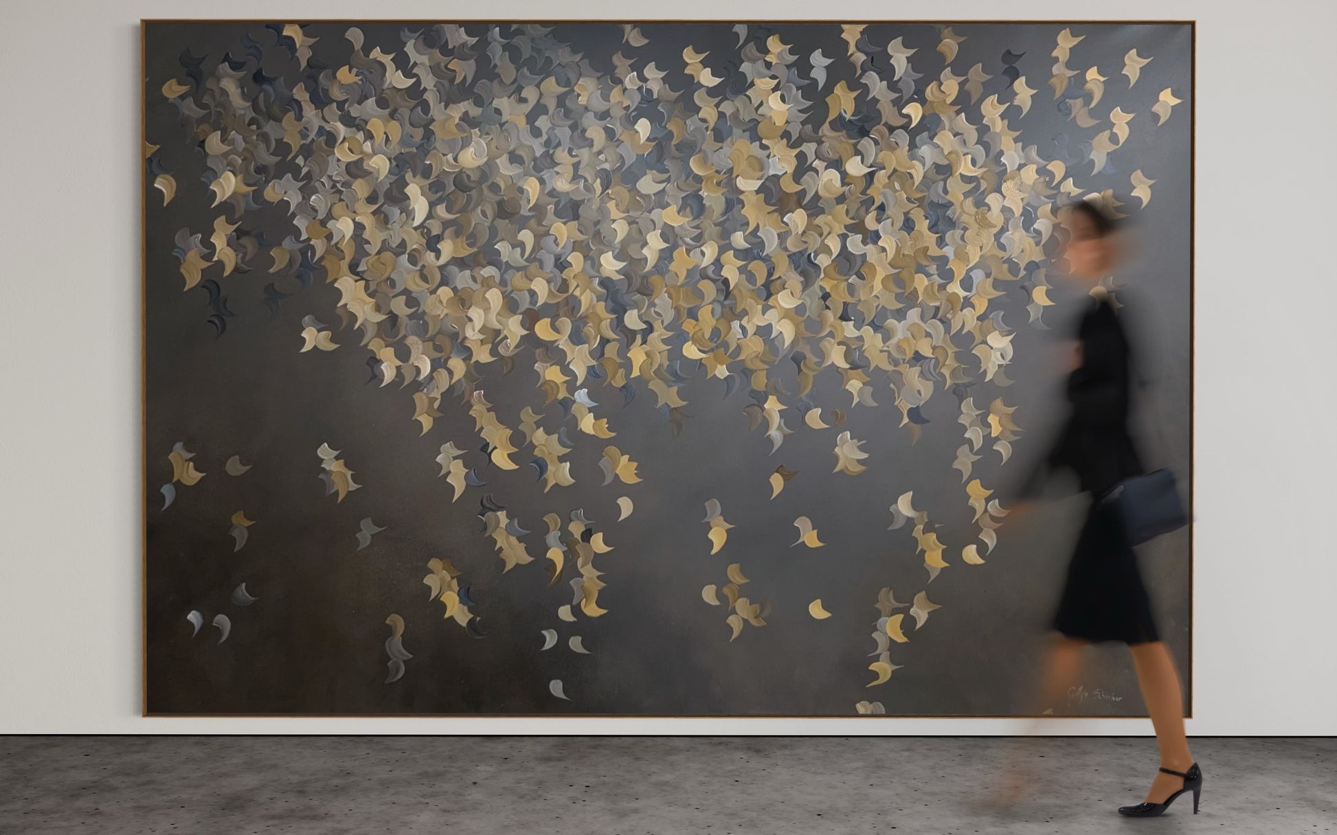 Glowing forest - Gabriela Azar Schreiner art