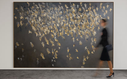 Glowing forest - Gabriela Azar Schreiner art