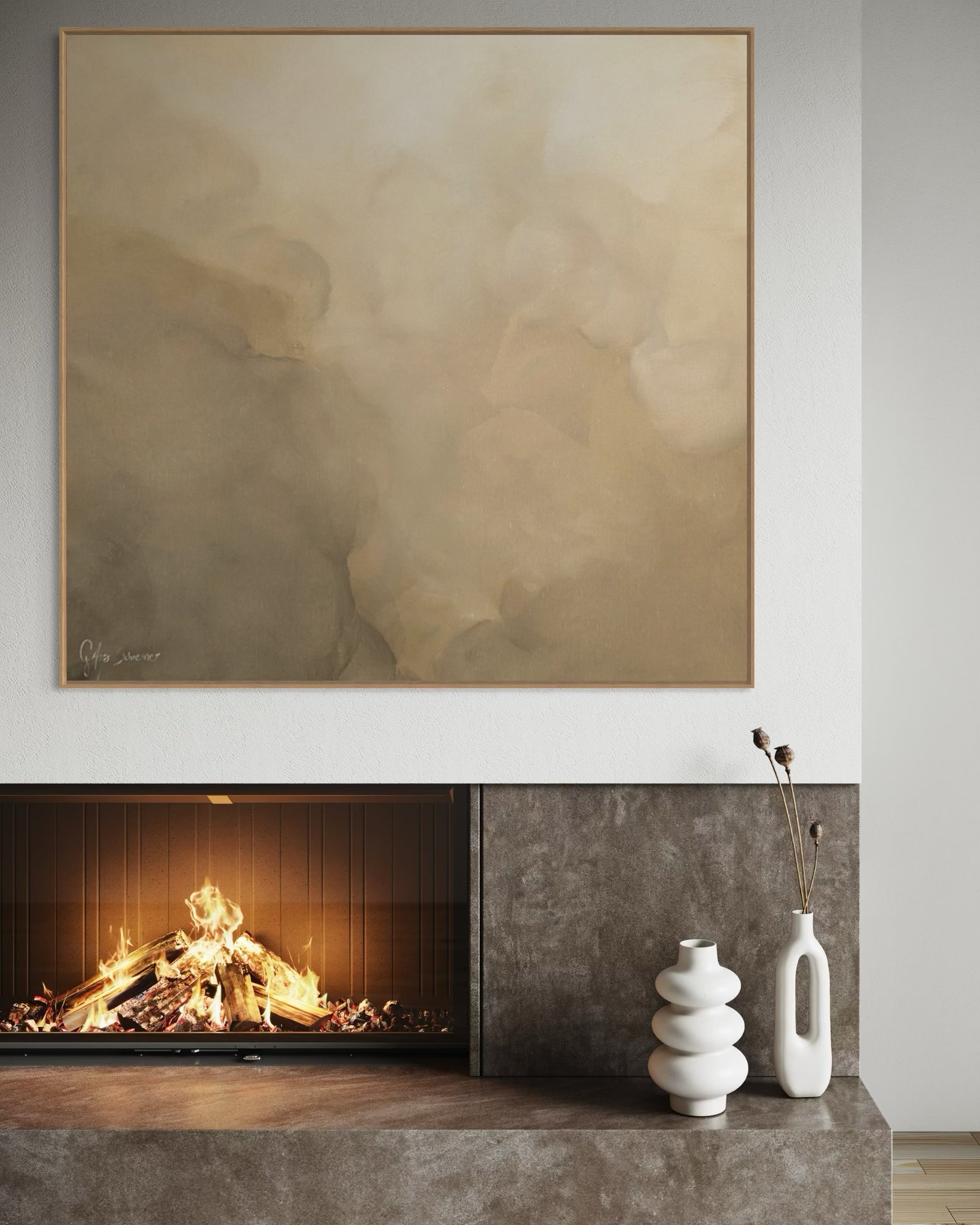 Golden whisper - Gabriela Azar Schreiner art