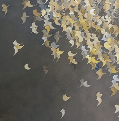 Evening forest - Gabriela Azar Schreiner art