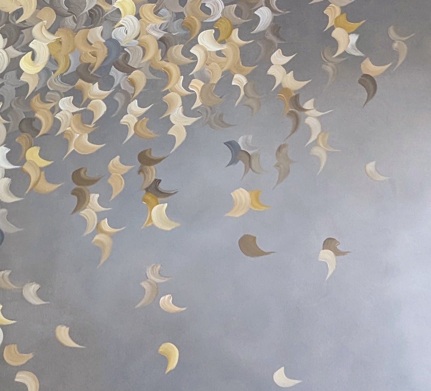 Evening forest - Gabriela Azar Schreiner art