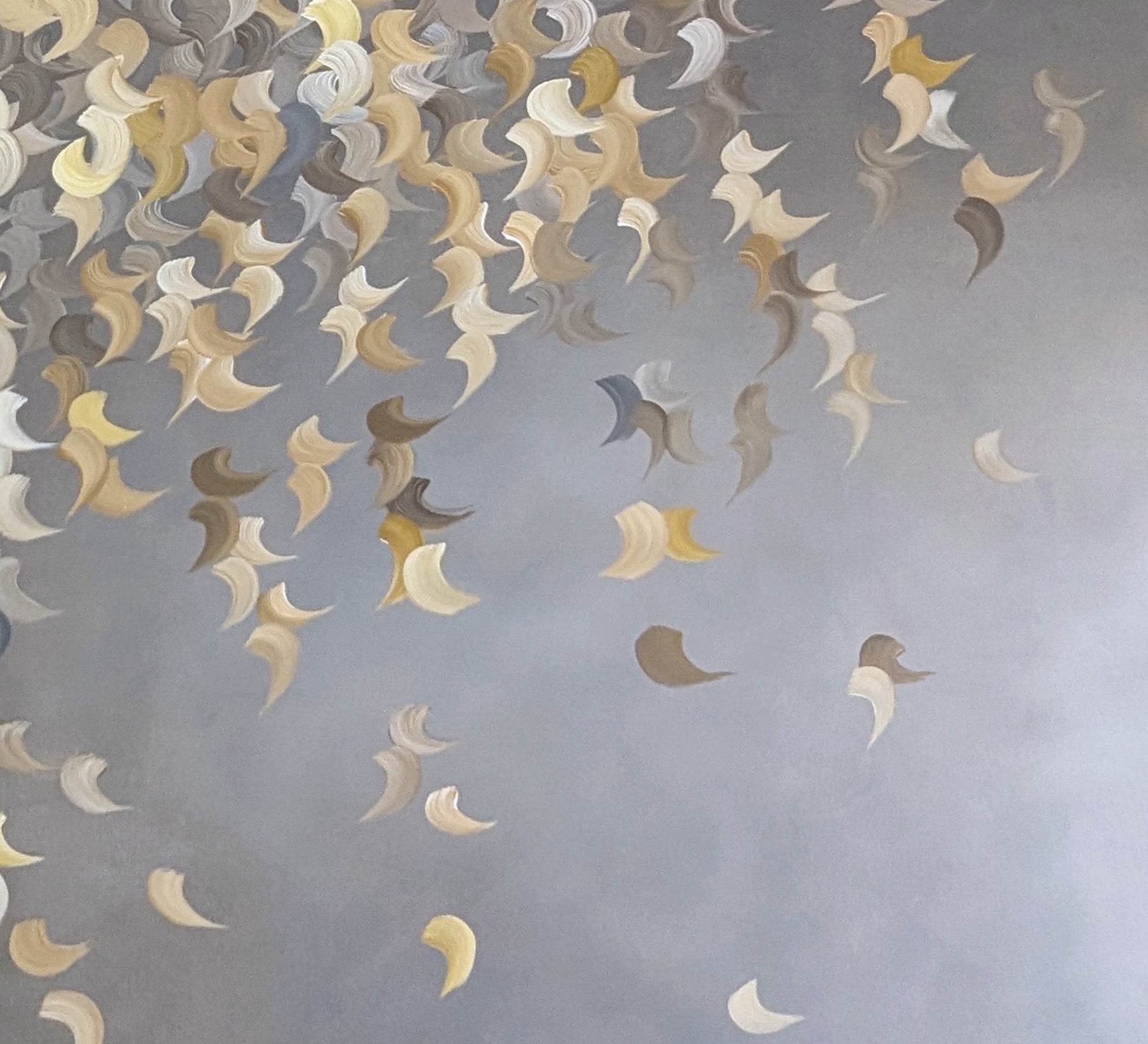 Evening forest - Gabriela Azar Schreiner art