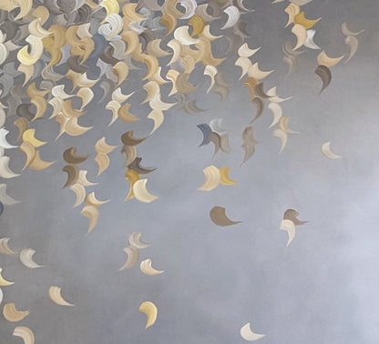 Evening forest - Gabriela Azar Schreiner art