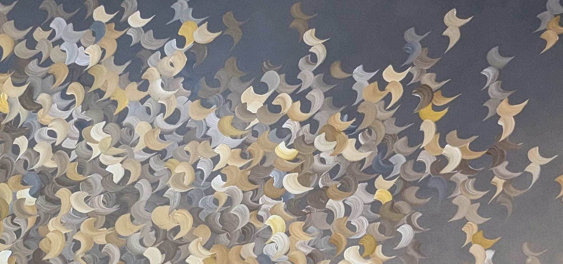 Evening forest - Gabriela Azar Schreiner art