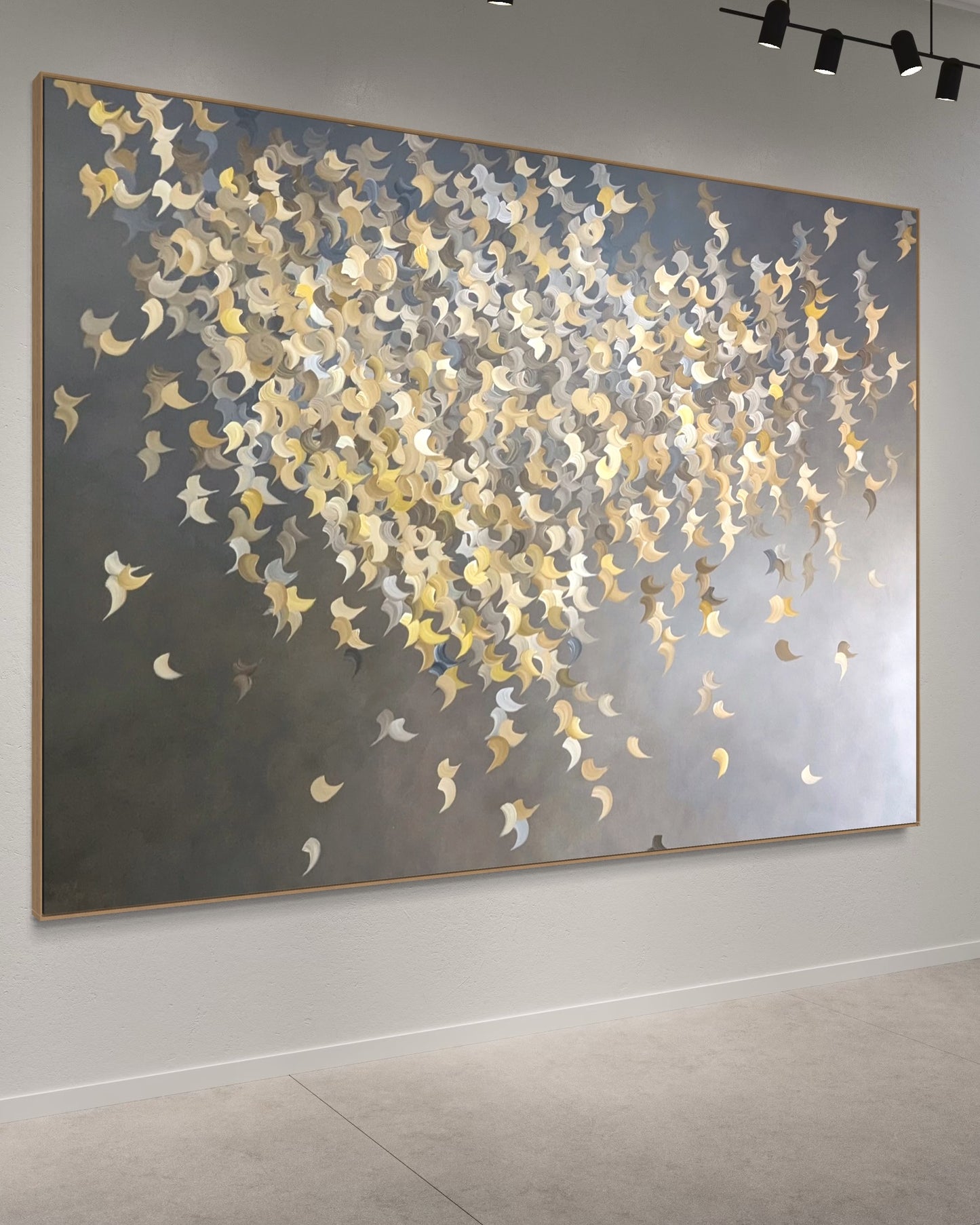 Evening forest - Gabriela Azar Schreiner art