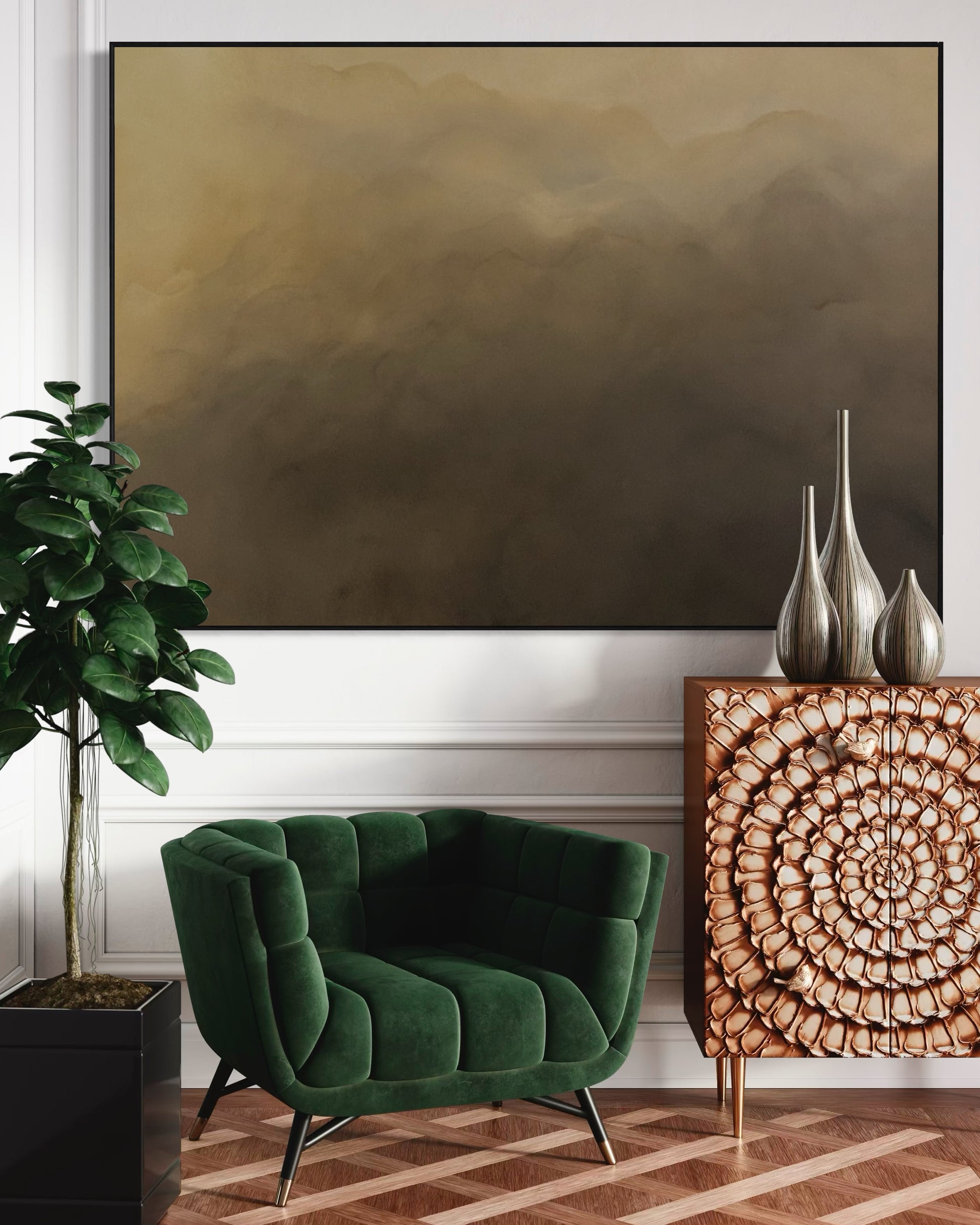 Shades of Serenity - Gabriela Azar Schreiner art