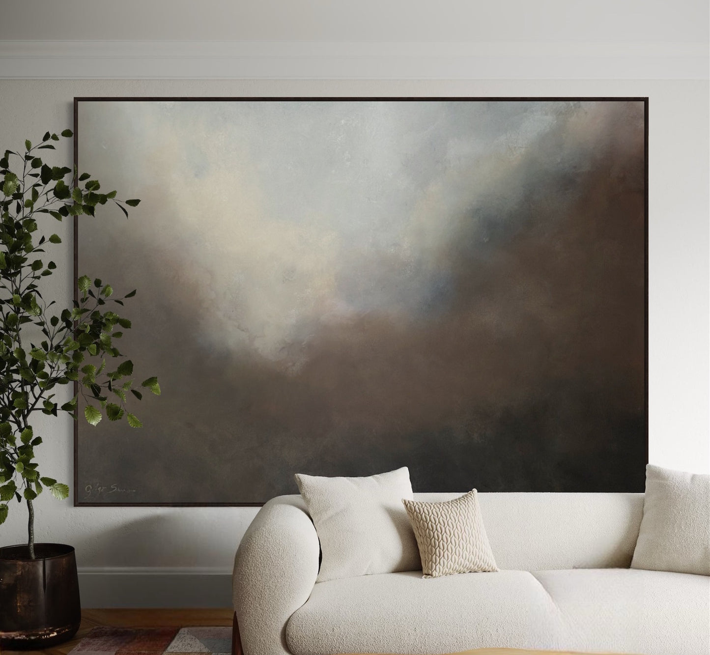 The Edge of Haze - Gabriela Azar Schreiner art