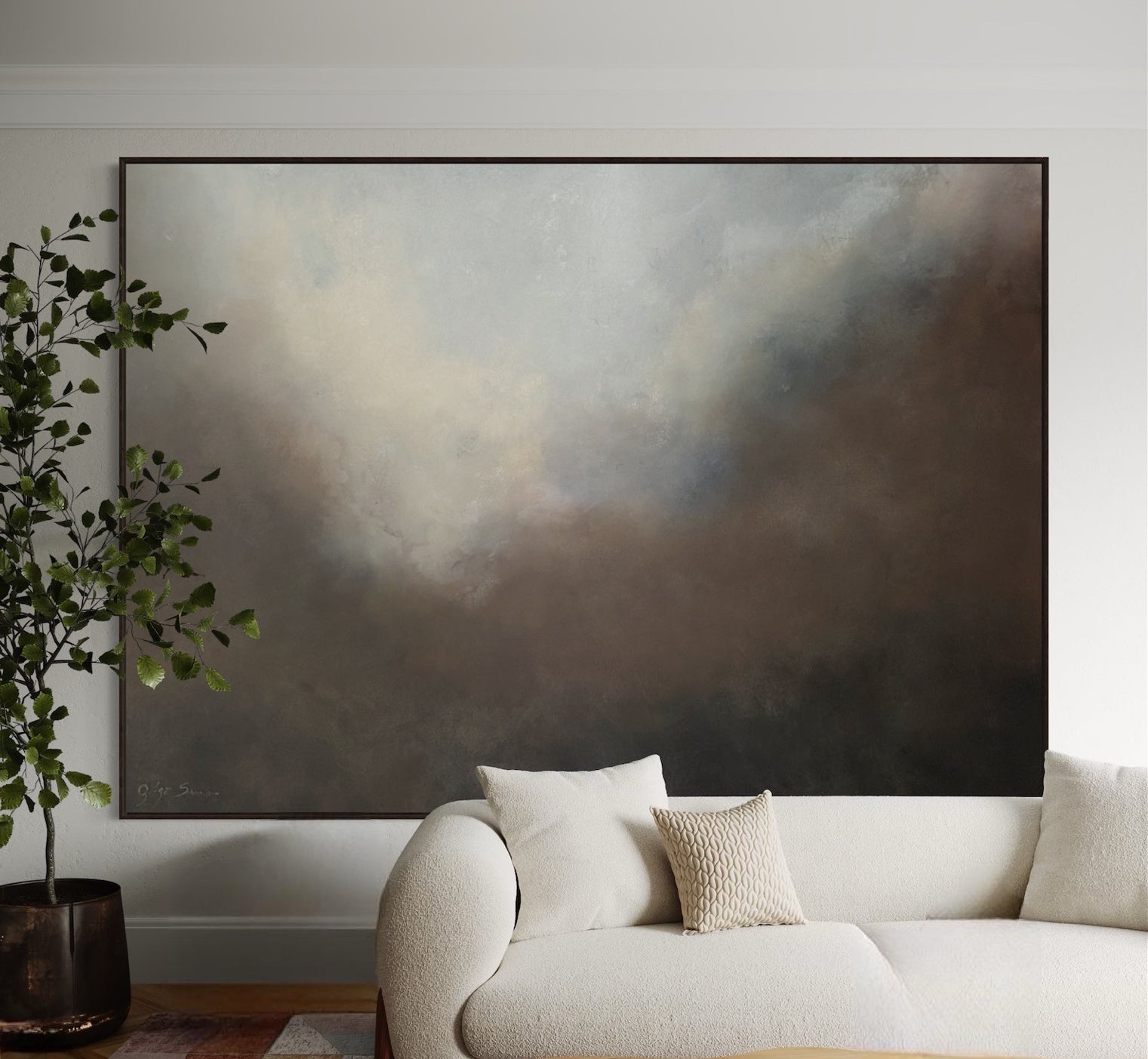 The Edge of Haze - Gabriela Azar Schreiner art