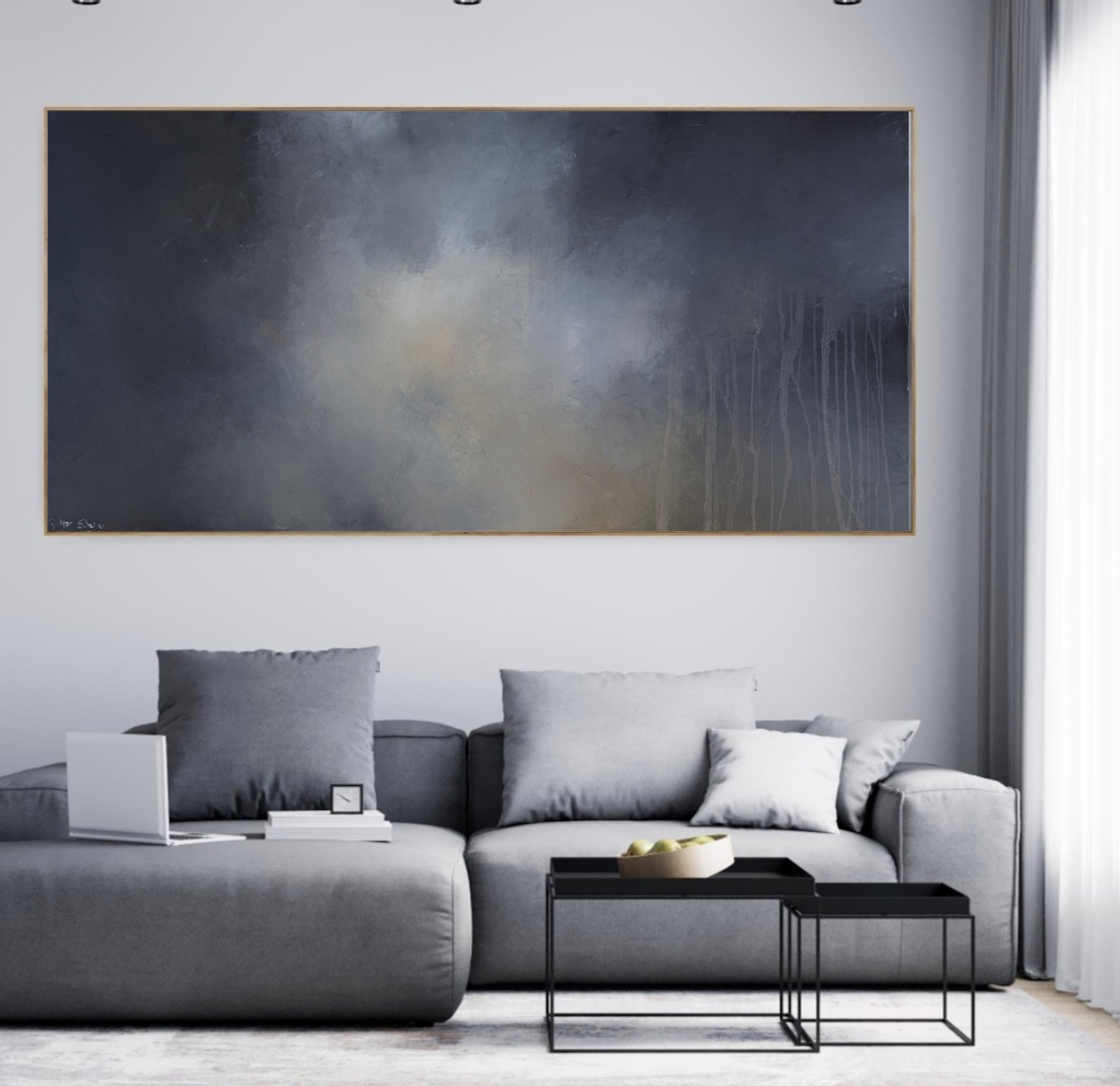 November Rain - Gabriela Azar Schreiner art