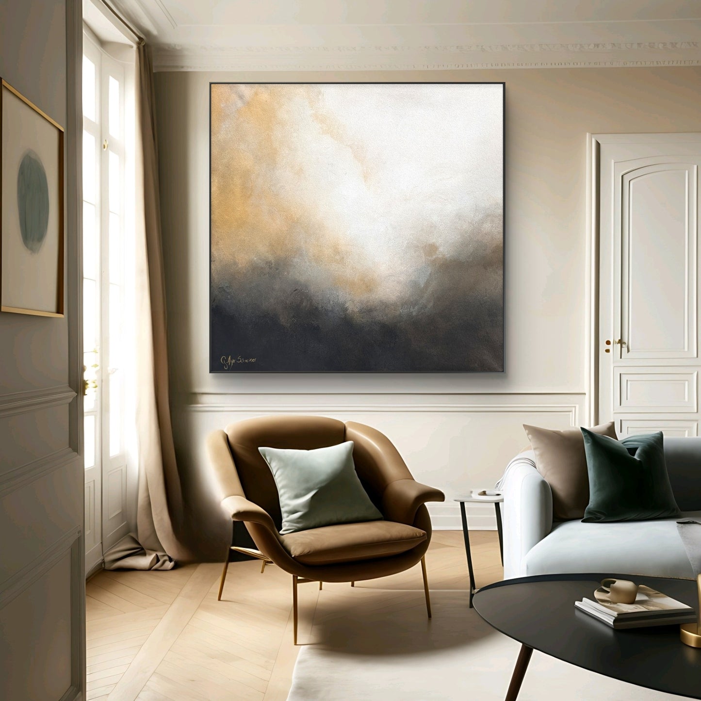 Serene Oasis - Gabriela Azar Schreiner art